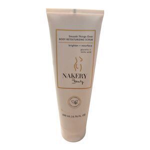 Nakery Beauty Smooth Things Over Body Retexturizing Scrub 6.76 fl oz NEW